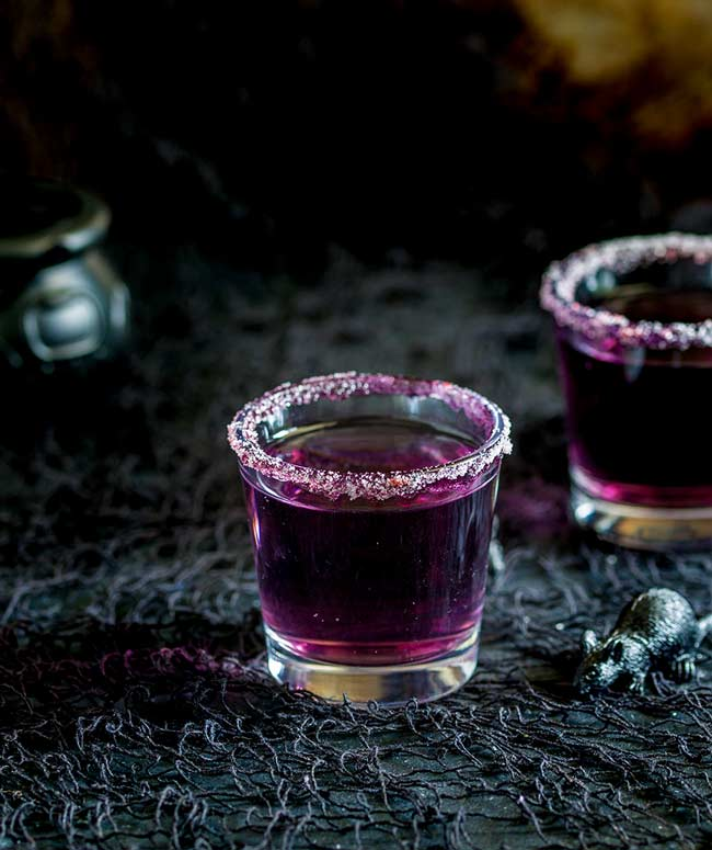 Black Magic Jello Shot